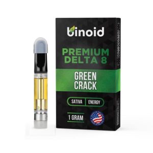 Binoid Delta 8 THC Vape Cartridge - Green Crack