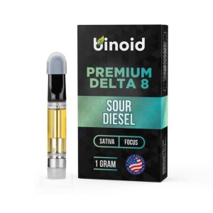 Binoid Delta 8 THC Vape Cartridge Sour Diesel